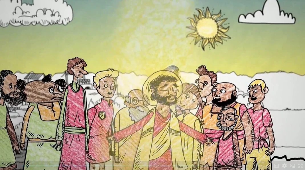 Jesús stígur upp til himna